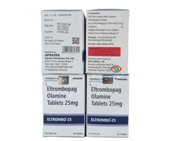 Eltrombo 25 mg Tablet Eltrombo 25 mg Tablet